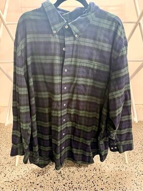 Brooks Brothers Blackwatch Flannel Shirt